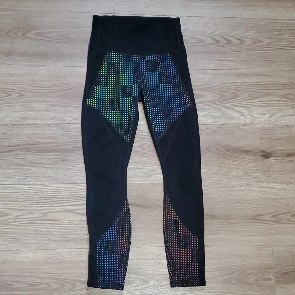 Athleta Multicolored Tights XS - Picture 1 of 6
